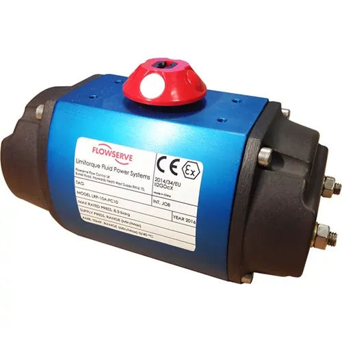 Attuatore pneumatico - LRP series - FLOWSERVE - lineare / a pistone / a pignone e cremagliera
