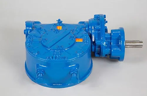 Riduttore a vite senza fine - WG series - FLOWSERVE - coassiale / anellato / > 10 kNm