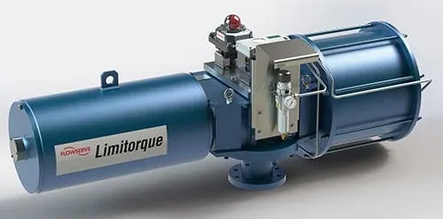 Attuatore pneumatico - LPS series - FLOWSERVE - rotativo / con meccanismo a glifo / con ritorno a molla