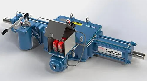Attuatore pneumatico - LDG series - FLOWSERVE - con meccanismo a glifo / con ritorno a molla / in acciaio