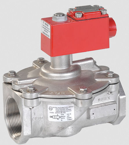 Elettrovalvola a comando assistito - 24101 - Rotex Automation Limited - a 2 vie / NC / per acqua