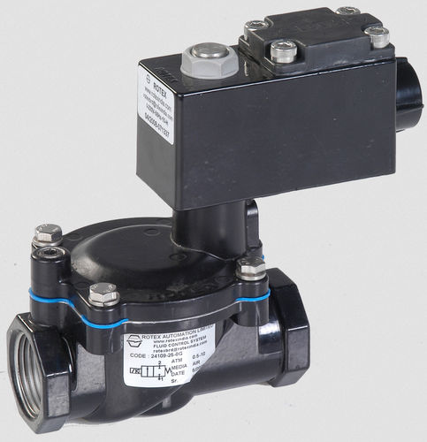 Elettrovalvola a comando assistito - 24102 - Rotex Automation Limited - a 2 vie / NC / per acqua