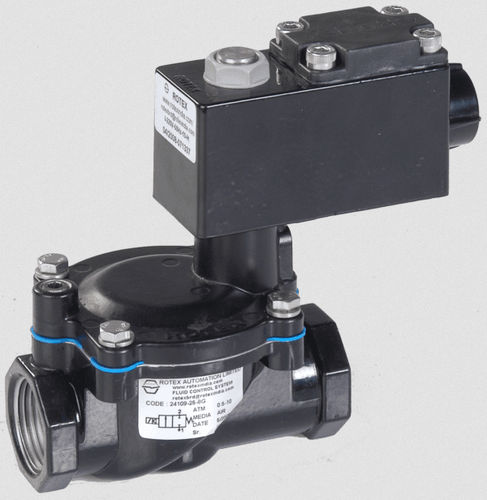 Elettrovalvola a comando assistito - 24109 - Rotex Automation Limited - a 2 vie / NC / per acqua