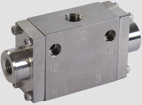 Elettrovalvola a comando assistito - GDAF7410 - Rotex Automation Limited - a 3 vie / NC / per gas