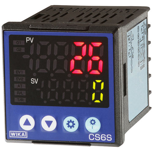 Controllore di temperatura digitale - CS6S  - WIKA Alexander Wiegand SE & Co. KG - tecnologia / PID / programmabile