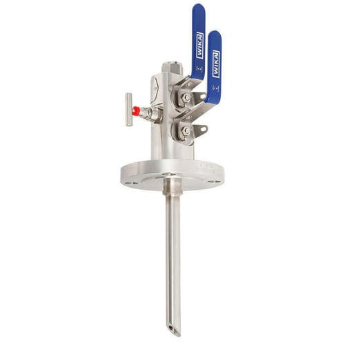 Valvola monoblocco - IB series - WIKA Alexander Wiegand SE & Co. KG - a sfera / a leva / di campionamento