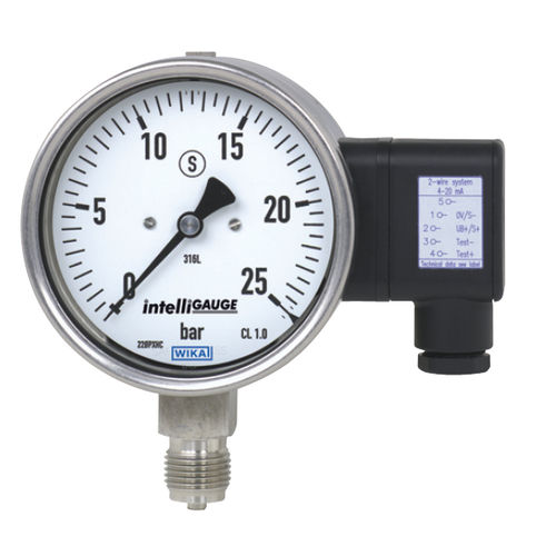 Manometro con quadrante - PGT23.1 series - WIKA Alexander Wiegand SE & Co. KG - filettato / G 1/2 / NPT 1/2