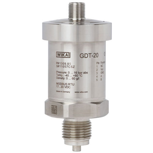 Trasmettitore di pressione a membrana - GDT-20 - WIKA Alexander Wiegand SE & Co. KG - termico / RS-485 / Modbus