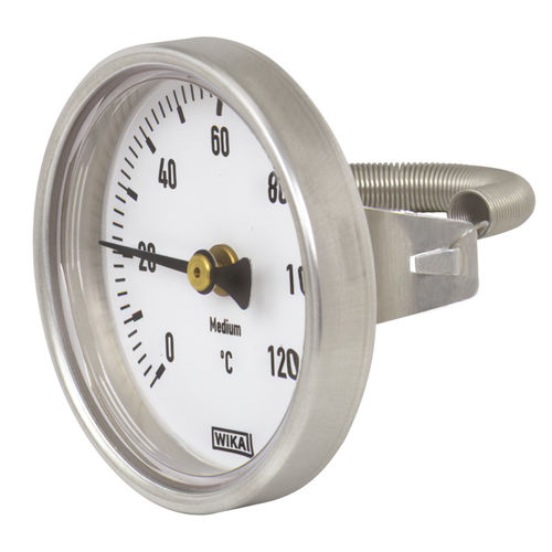 Termometro bimetallico - A46 series - WIKA Alexander Wiegand SE & Co. KG - con quadrante / ad inserimento / industriale