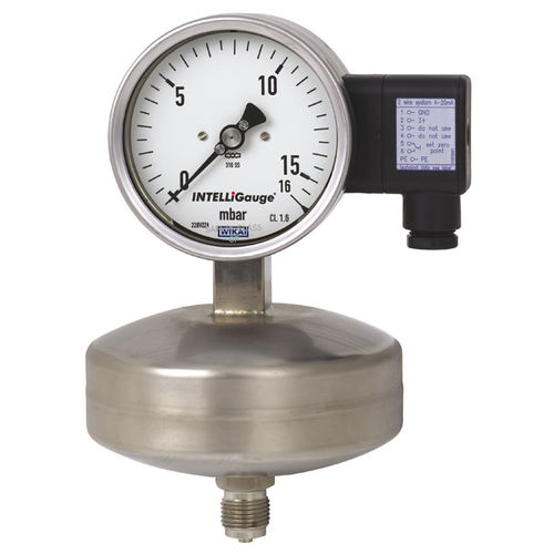 Manometro analogico - PGT63HP.1 series - WIKA Alexander Wiegand SE & Co. KG - filettato / G 1/2 / NPT 1/2