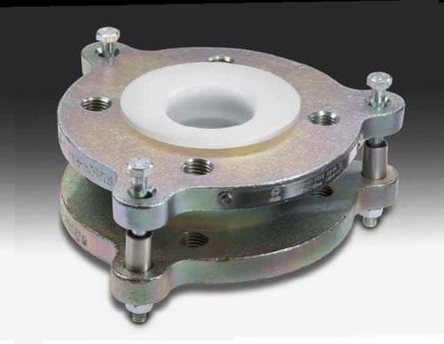 Compensatore di dilatazione in metallo - Baum Kunststoffe GmbH - in gomma / rotondo / con flangia