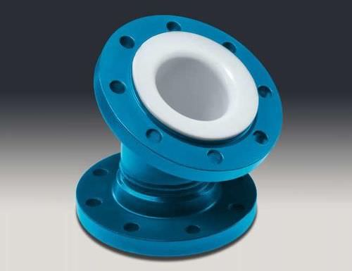 Tubazione a gomito rivestita in PFA - Baum Kunststoffe GmbH - 30°