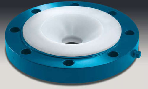 Flangia per tubi - Baum Kunststoffe GmbH - in acciaio al carbonio / rivestita internamente in PTFE / ad avvitamento