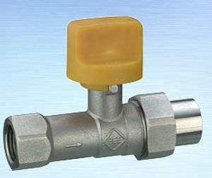 Valvola a sfera - GAH20-D-TAS - G. Bee GmbH - manuale / di arresto / per gas