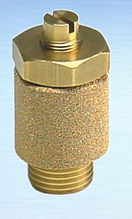 Silenziatore di regolazione di portata - DRSCHD series - G. Bee GmbH - per elettovalvola / in bronzo