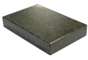 Piano di riscontro in granito - 250 x 160 x 40 mm | PC 0320 - MICROPLAN ITALIA