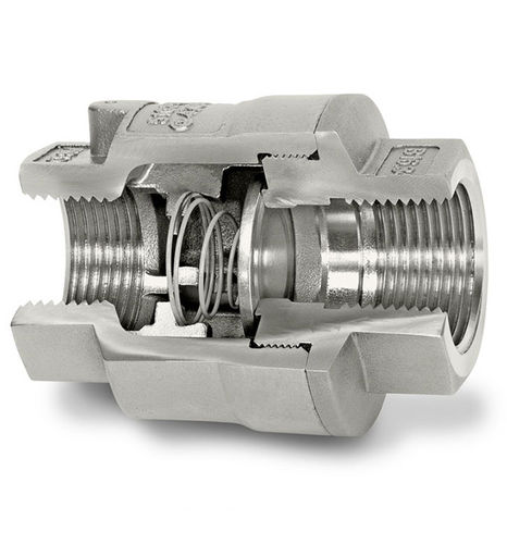 Valvola di ritegno a disco - SCV® - DFT Inc. - per gas / NPT / filettata