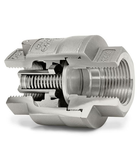 Valvola di ritegno a disco - SCV-R® - DFT Inc. - NPT / filettata / in acciaio inossidabile