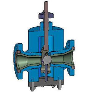 Valvola a sfera - Ultra-Trol® - DFT Inc. - manuale / a comando pneumatico / elettrica