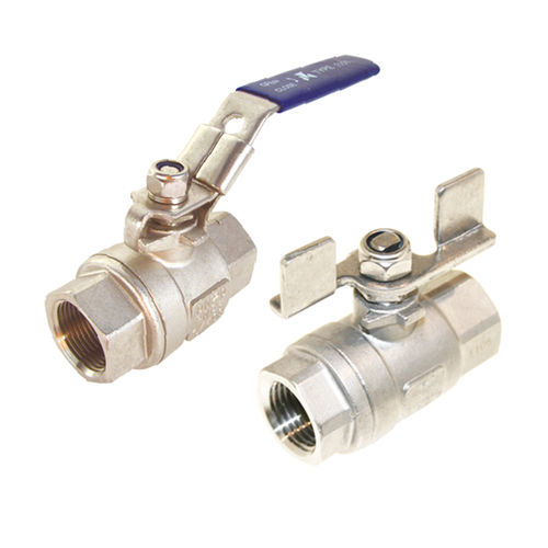 Valvola a sfera - 1101 - Dansk Ventil Center A/S - manuale / femmina / a 2 elementi