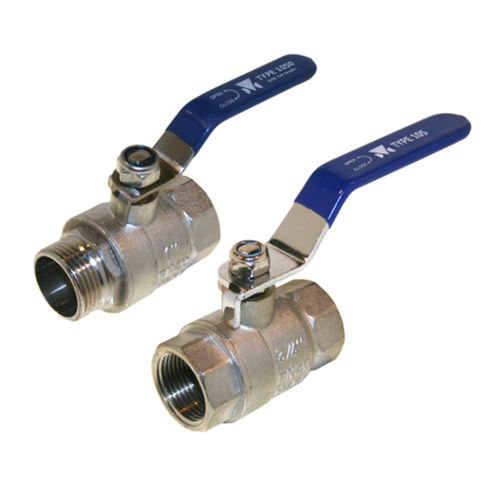 Valvola a sfera - 1050 - Dansk Ventil Center A/S - a leva / femmina-femmina / maschio-femmina
