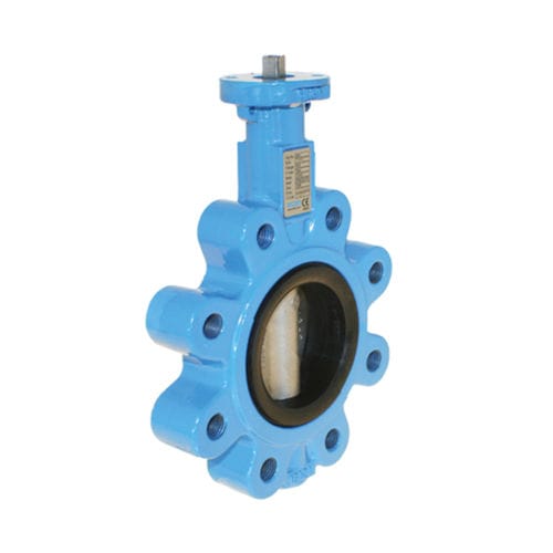 Valvola a farfalla - E6830 - Dansk Ventil Center A/S - tipo lug / in ghisa / ad alta prestazione