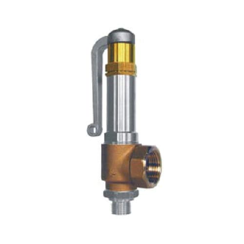 Valvola di sicurezza per gas - 06416 - Dansk Ventil Center A/S - filettata / criogenica / a sede inclinata