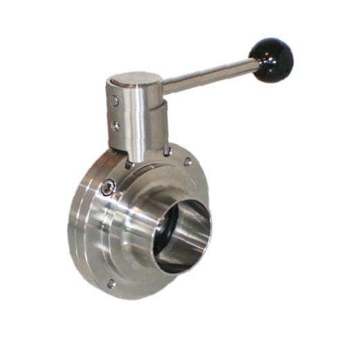 Valvola per sanitari - 2600 - Dansk Ventil Center A/S - a farfalla / a leva / a 2 elementi