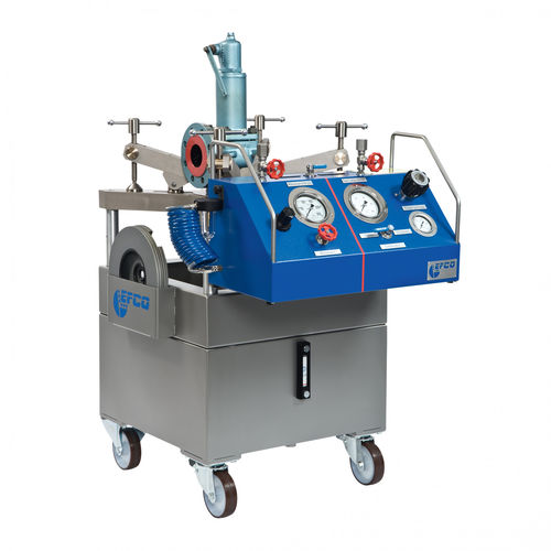 Unità per prove di pressione portatili azionate ad aria - PS-T 10.03 - EFCO Maschinenbau GmbH - con booster / azionata ad aria / mobile