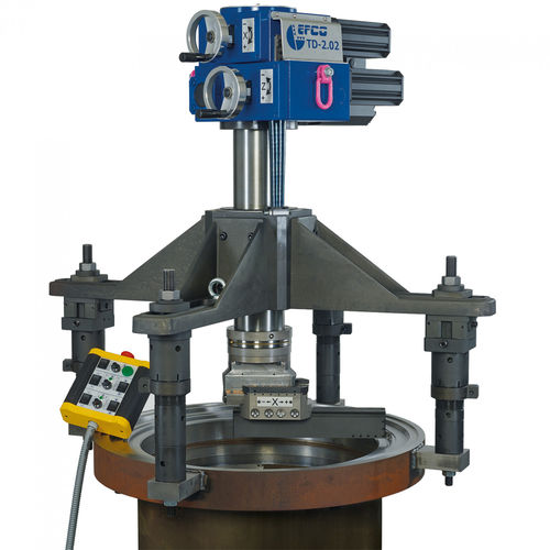 Macchina di tornitura CNC - TD - EFCO Maschinenbau GmbH - verticale / mobile / per pezzi di grande diametro