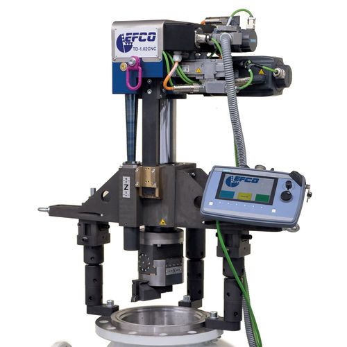 Macchina per sfacciatura con alesaggio - TD CNC - EFCO Maschinenbau GmbH - portatile