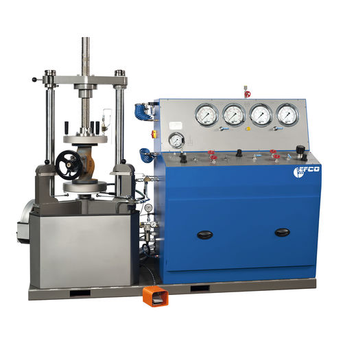 Banco di prova di pressione - PS-15M - EFCO Maschinenbau GmbH - manuale / automatizzato / per valvola
