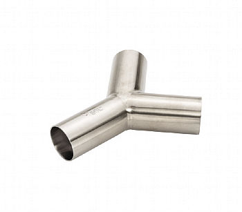 Raccordo pneumatico - TE28WB series - EGMO LTD. - da saldare / a Y / in acciaio inossidabile