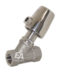 Valvola per acqua - DG2D3119015 - END-Armaturen GmbH & Co. KG - a sede inclinata / in acciaio inossidabile
