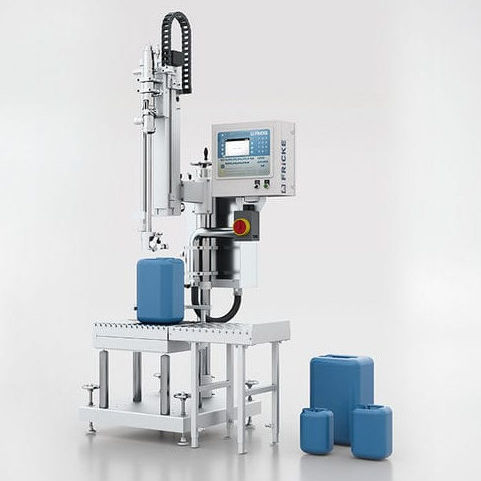 Riempitrice semiautomatica - EFS 21 - FRICKE Abfülltechnik GmbH & Co. KG - per secchi / per bidoni / canister