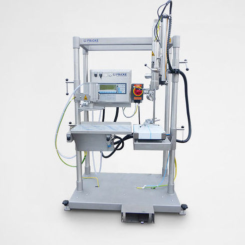 Riempitrice semiautomatica - EFS 20 - FRICKE Abfülltechnik GmbH & Co. KG - per barattoli e vasetti / per sacchi aperti / per sacchi a valvola