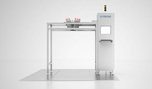 Dosatore per liquidi a media viscosità - DOSING CLUSTER - FRICKE Abfülltechnik GmbH & Co. KG - d'acqua / per vernice / per prodotti ad alta viscosità