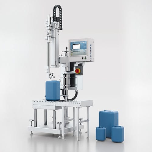 Riempitrice semiautomatica - EFS 41 - FRICKE Abfülltechnik GmbH & Co. KG - per secchi / per bidoni / canister