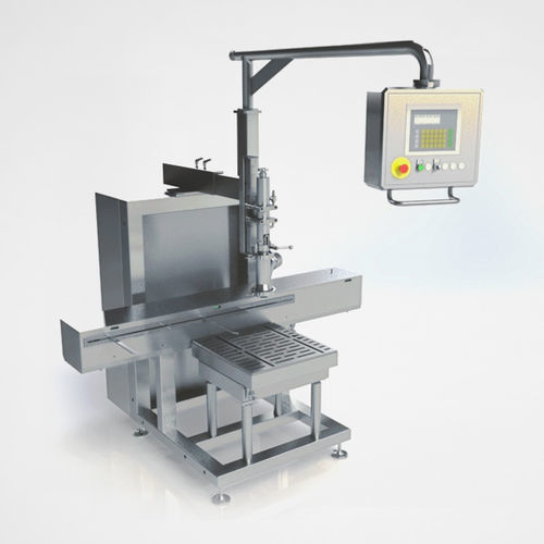 Riempitrice semiautomatica - EFS 12 - FRICKE Abfülltechnik GmbH & Co. KG - per secchi / per bidoni / canister