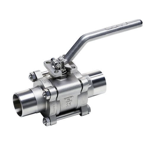 Valvola a sfera - DG1L  - GEFA Processtechnik - manuale / per liquidi alimentari e bevande / a flangia di montaggio