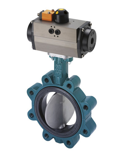 Valvola a farfalla - KG7 - GEFA Processtechnik - elettrica / di arresto / per acqua