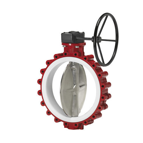 Valvola a farfalla - K 18 - GEFA Processtechnik - con volante / per acqua / per liquidi alimentari e bevande