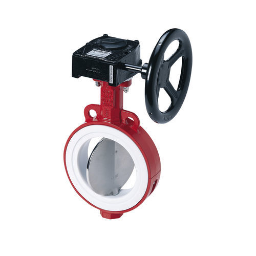 Valvola a farfalla - KG 6 - GEFA Processtechnik - con volante / per acqua / con flangia