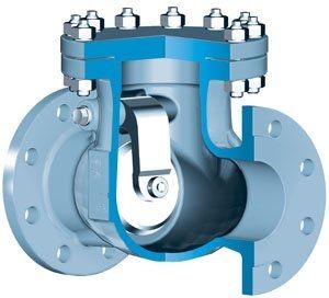 Valvola di ritegno a battente - 640 AA - Stahl-Armaturen PERSTA - con flangia