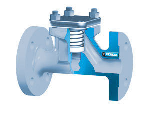 Valvola di ritegno a fungo - 240 MT - Stahl-Armaturen PERSTA - con flangia