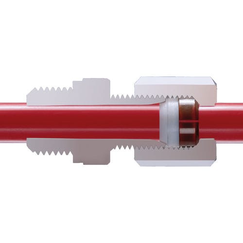 Connettore per tubi a T - 2D - EM-Technik GmbH - a croce / a gomito / in plastica
