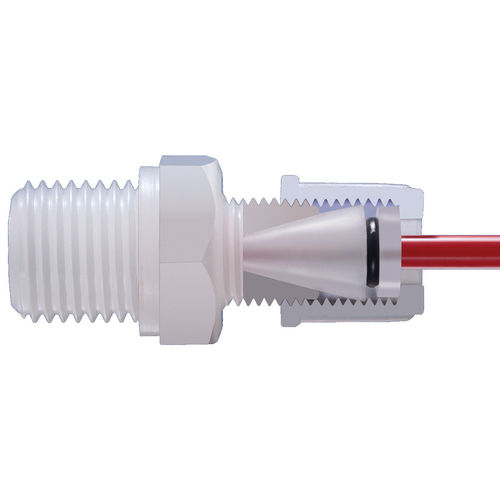 Connettore per tubi a T - 2M - EM-Technik GmbH - a croce / a gomito / in plastica