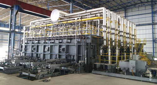 Forno a rulli - WHF  - Fives DMS - di riscaldamento / a gas