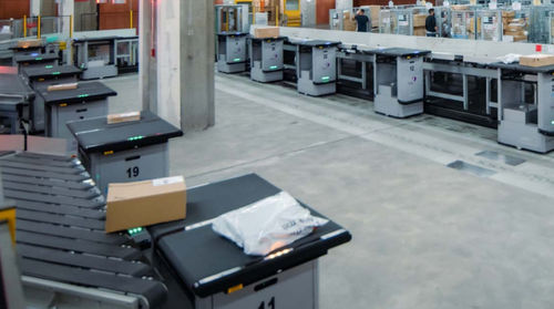 Robot mobile autonomo (AMR) per movimentazione - GENI-ANT™ - Fives Cinetic SAS - industriale / per magazzino / per cernita