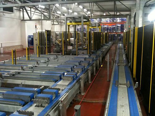 Sistema di trasporto di trasporto - Fives Cinetic SAS - per l'industria agroalimentare / di pallets / per bordi